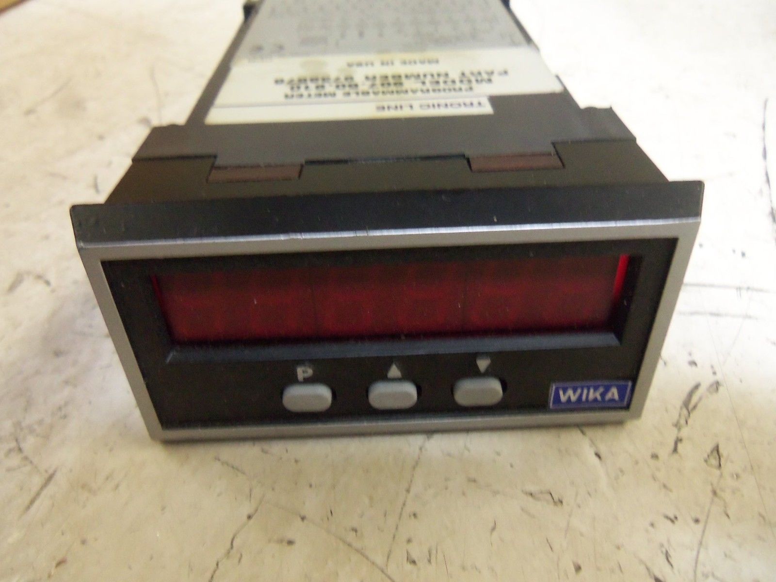 WIKA 9738576 DISPLAY WITH EXCITATION UNMP