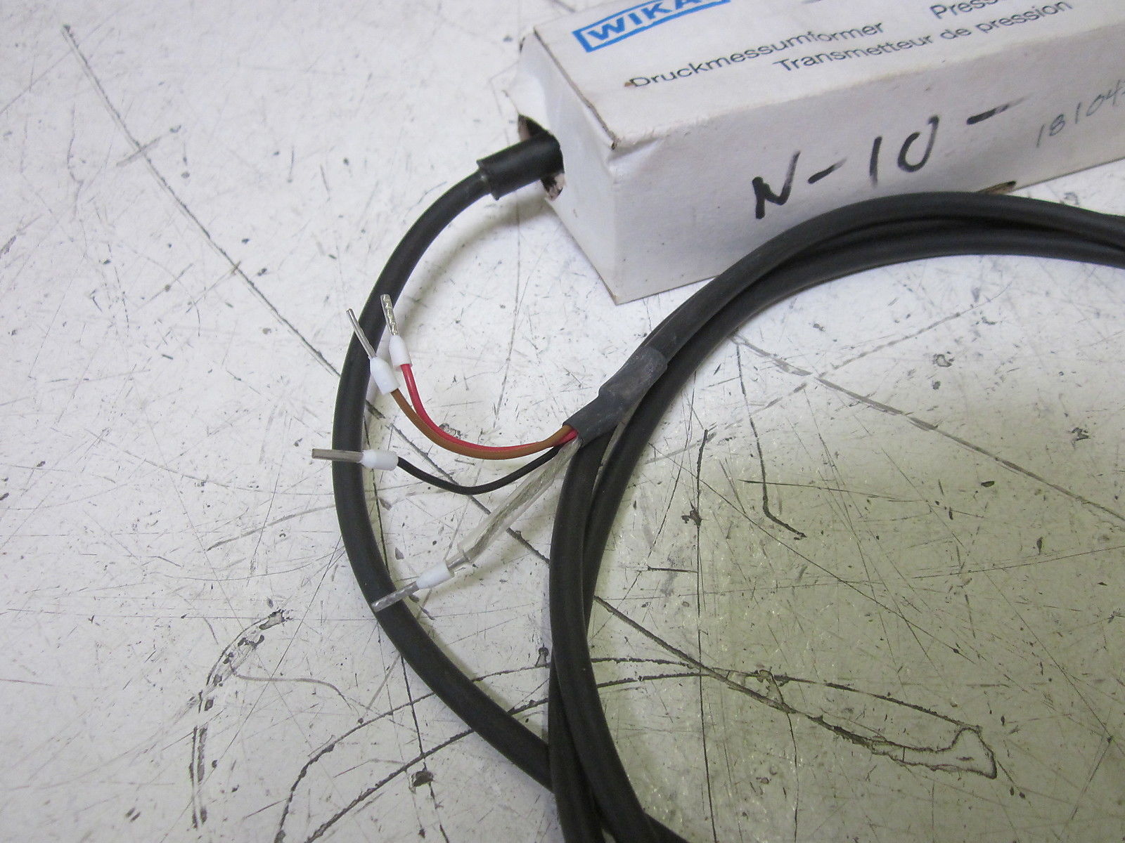 WIKA E-10-K-PBN-NB-ZG2X6H-ZZ PRESSURE TRANSMITTER 0-1000 PSI NSNP