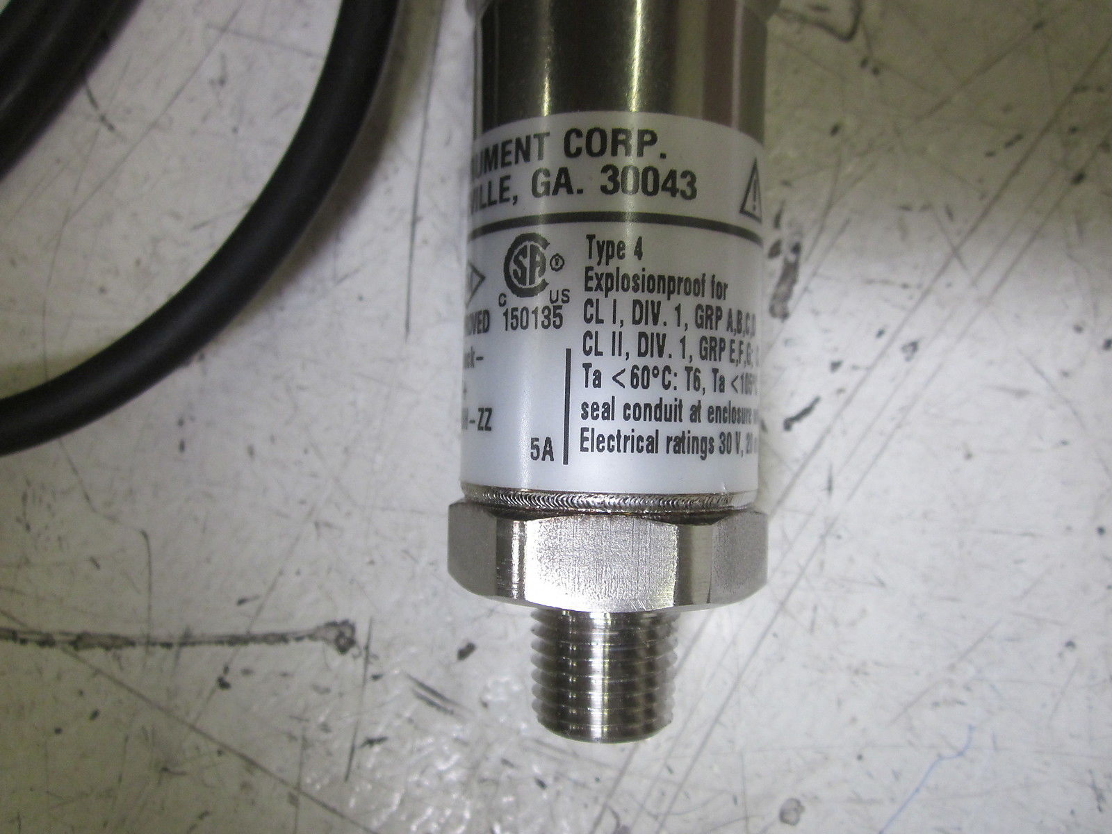 WIKA E-10-K-PBN-NB-ZG2X6H-ZZ PRESSURE TRANSMITTER 0-1000 PSI NSNP