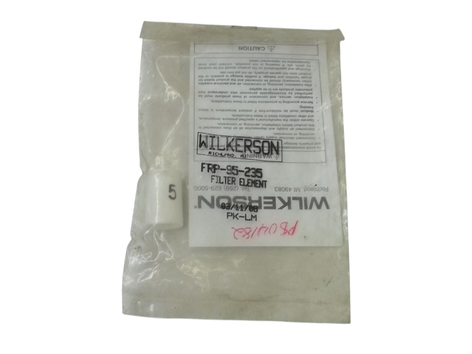 WILKERSON FRP-95-235 FILTER ELEMENT NSMP