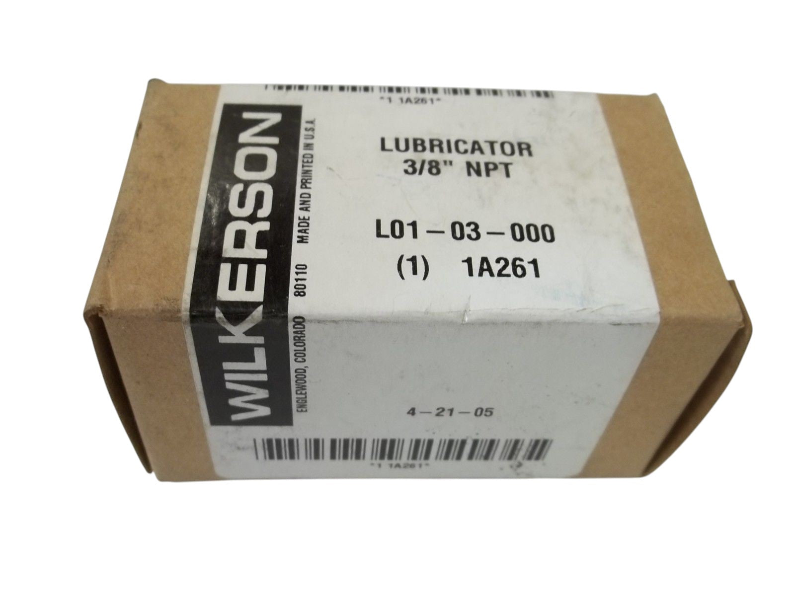 WILKERSON L01-03-000 LUBRICATOR 3/8"NPT NSMP