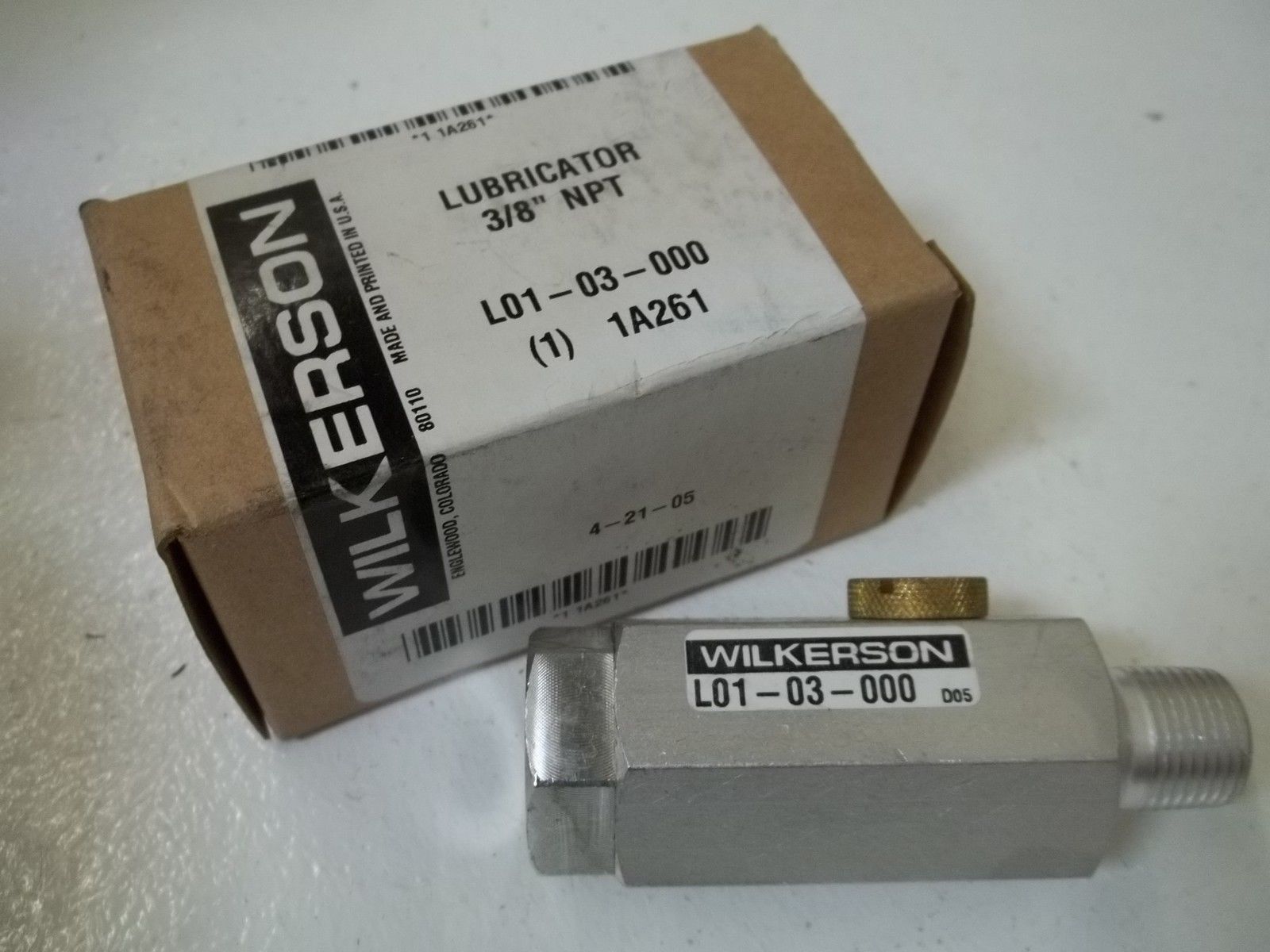 WILKERSON L01-03-000 LUBRICATOR 3/8"NPT NSMP