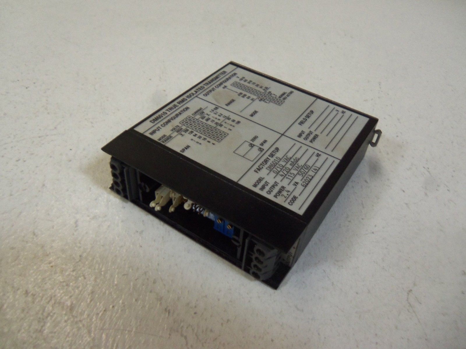 WILKERSON TRANSMITTER DM6010 AS IS