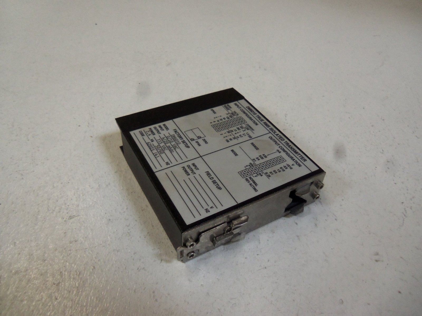 WILKERSON TRANSMITTER DM6010 AS IS