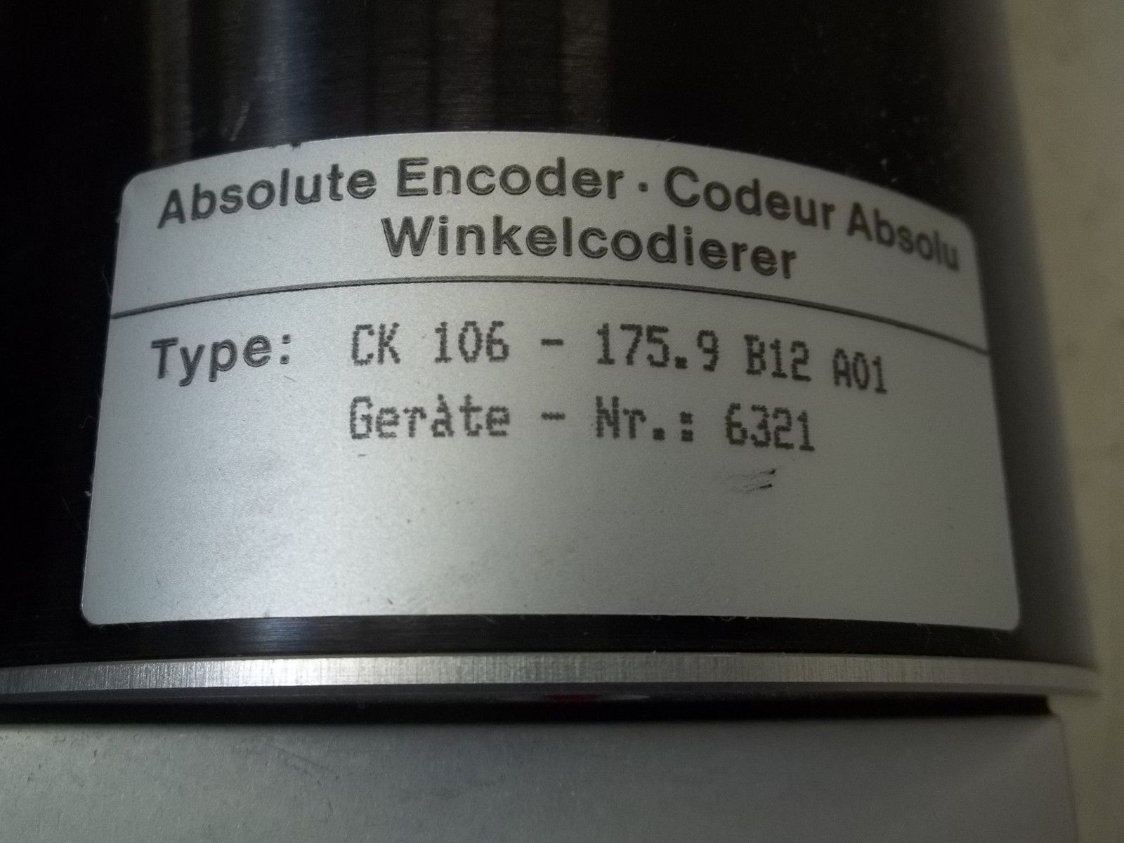 WINKELCODIERER CK106-175.9B12A01 UNMP