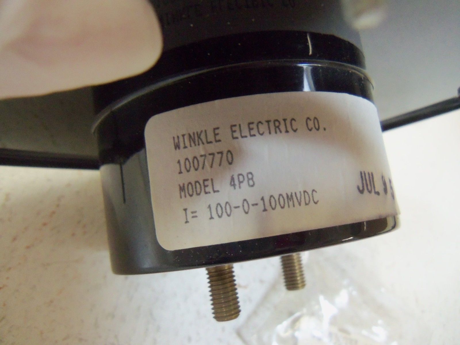 WINKLE ELECTRIC CO. 4PB  0-100 AMPS NSNP