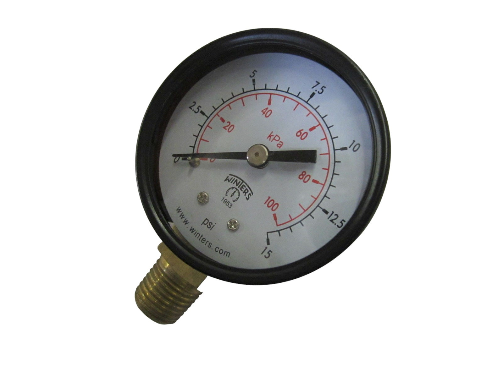 WINTERS E136 GAUGE 0-15PSI NSMP