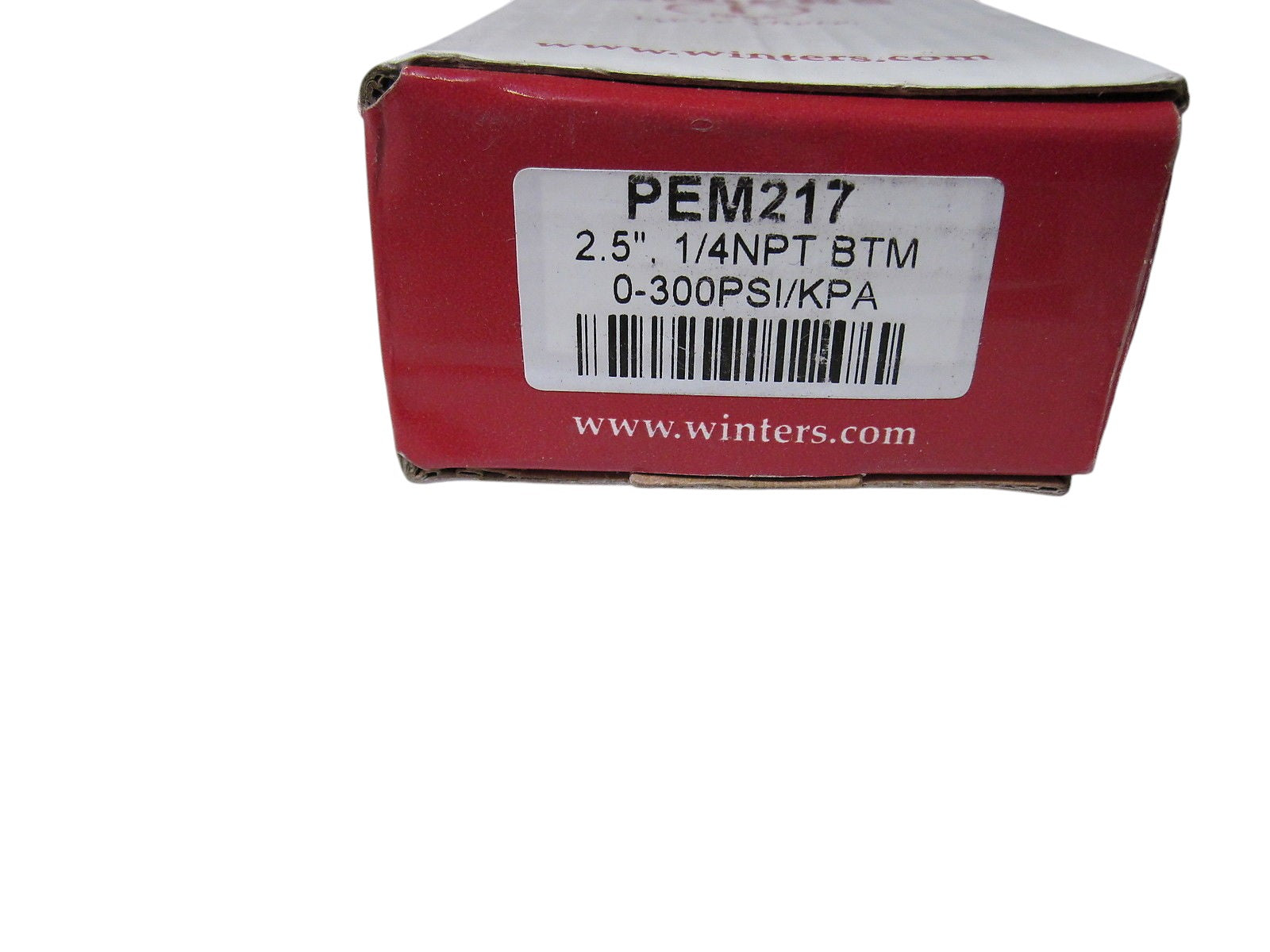 WINTERS PEM217 PRESSURE GAUGE 0-300 PSI/KPA NSMP