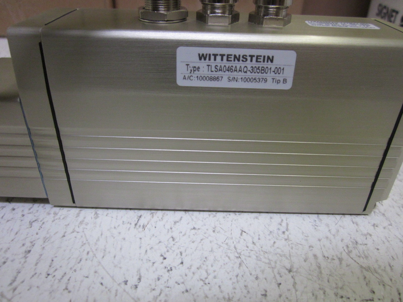 WITTENSTEIN TLSA046AAQ-305B01-001 LINEAR CYLINDER TERNERY ACTUATOR NIB