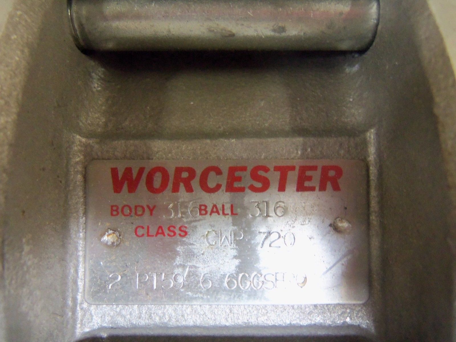 WORCESTER 316 CWP720 VALVE UNMP