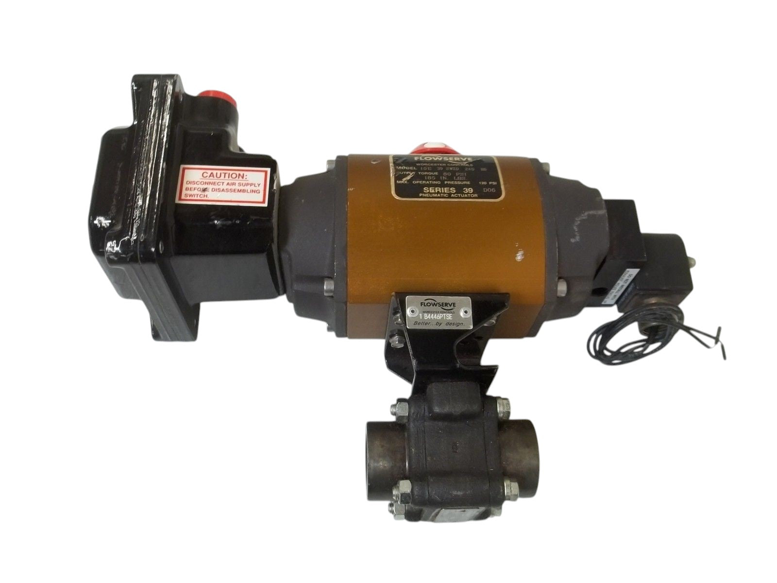 WORCESTER CONTROLS 15E39SWZD24DR6 PNEUMATIC ACTUATOR SERIES 39 UNMP
