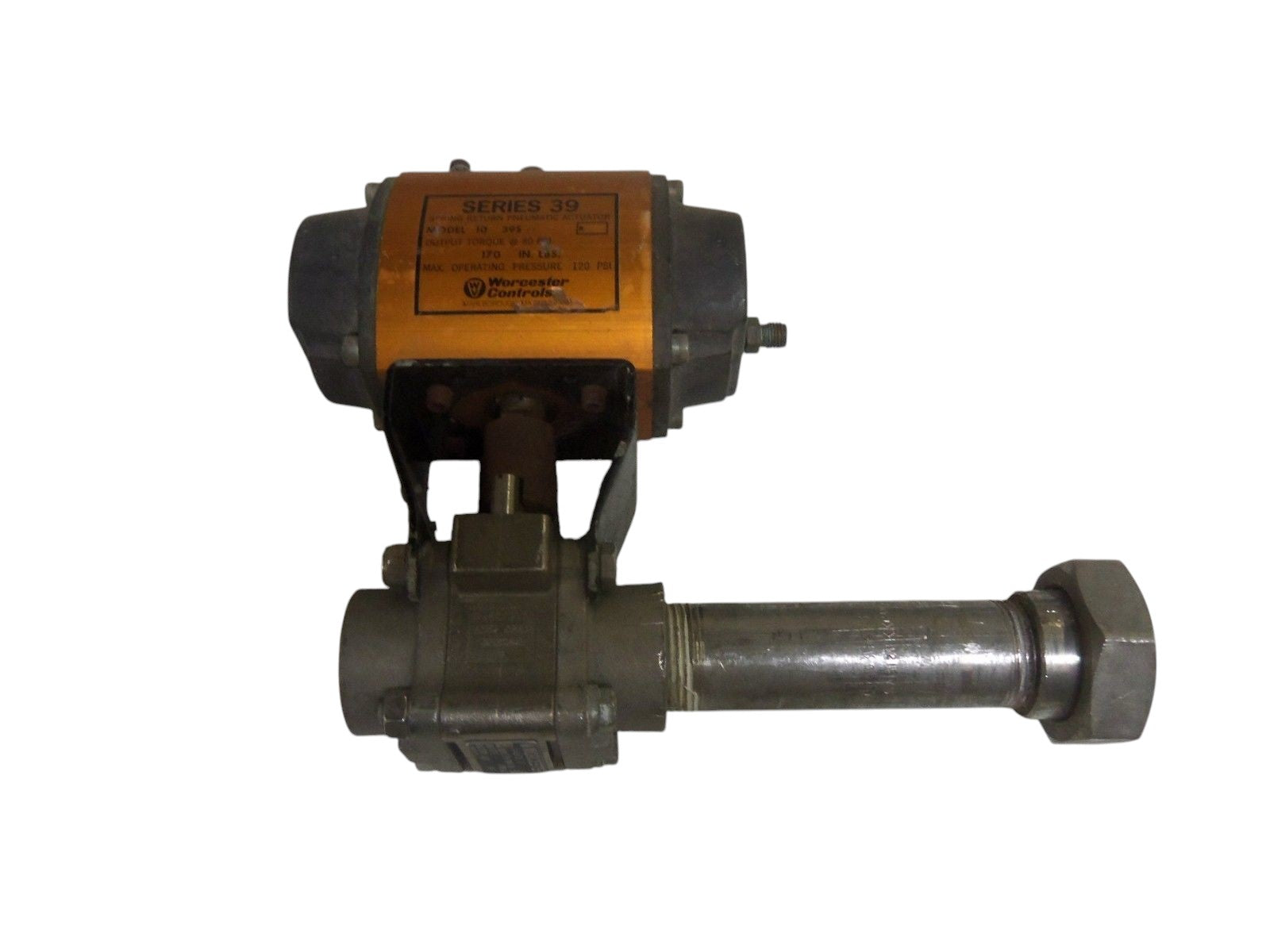 WORCESTER CONTROLS 1039SN PNEUMATIC ACTUATOR (AS PICTURED) UNMP