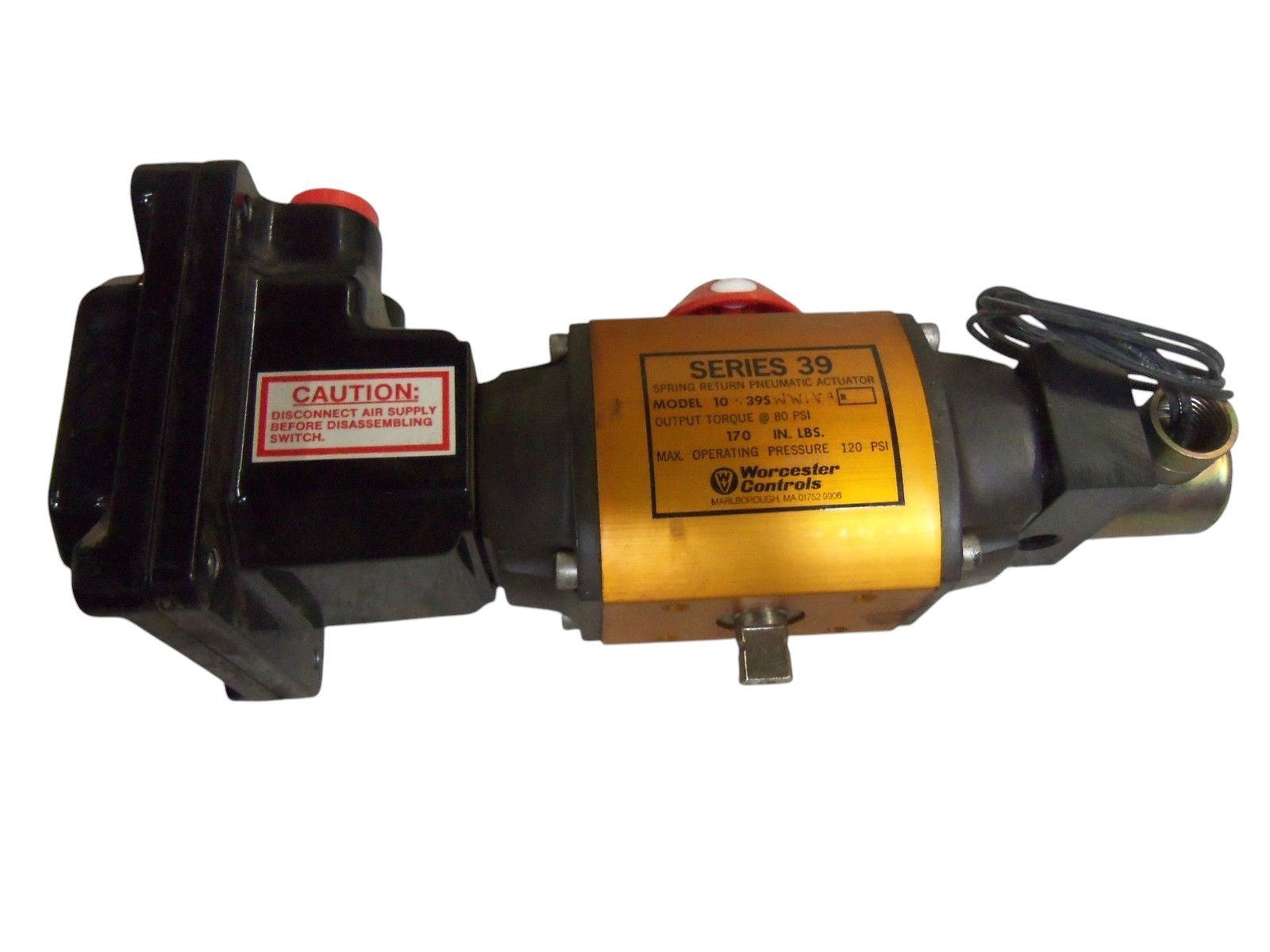 WORCESTER CONTROLS 10E39SWW120A ACTUATOR UNMP