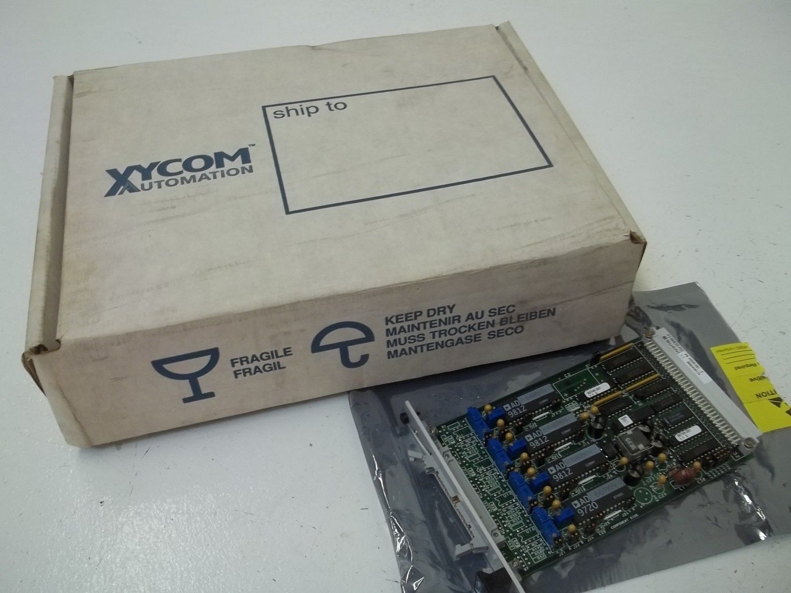XYCOM XVME-505 ANALOG I/O MODULE 4-CHANNEL ANALOG OUTPUT  NSMP