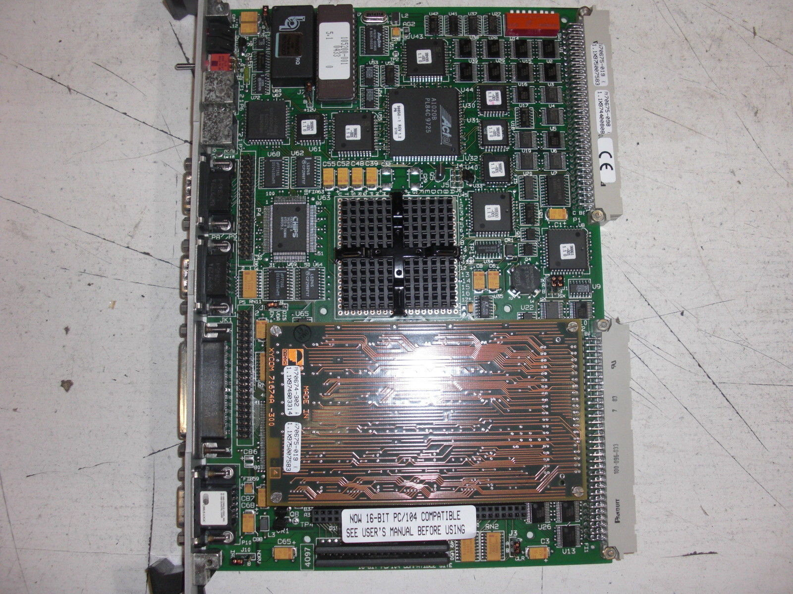 XYCOM XVME-675 70675-019 NSMP