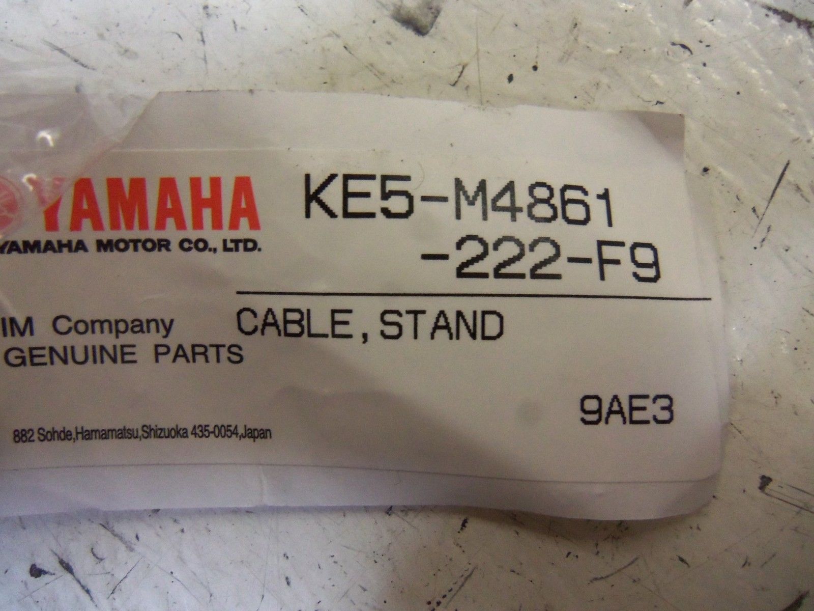 YAMAHA KE5-M4861-222-F9 CABLE NSNP