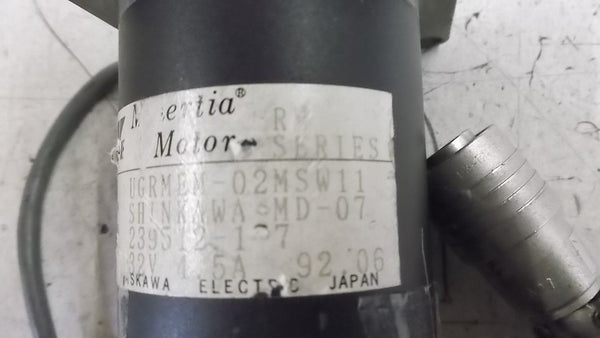 YASKAWA UGRMEM-02MSW11 MOTOR UNMP