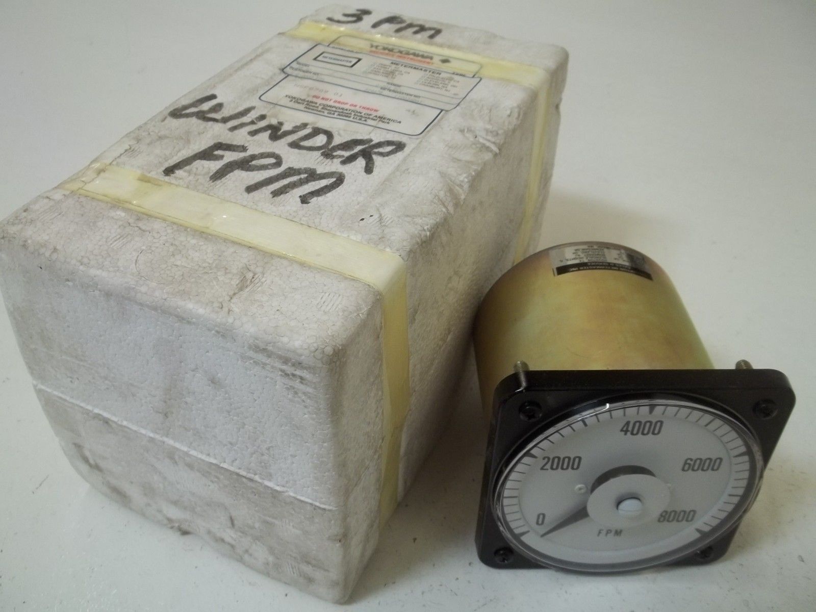 YOKOGAWA 103111FAZZ7 METER 0-8000 NSMP