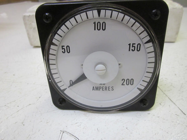 YOKOGAWA 103131LSZZ 0-200 AC AMPERES POWER METER  NSMP