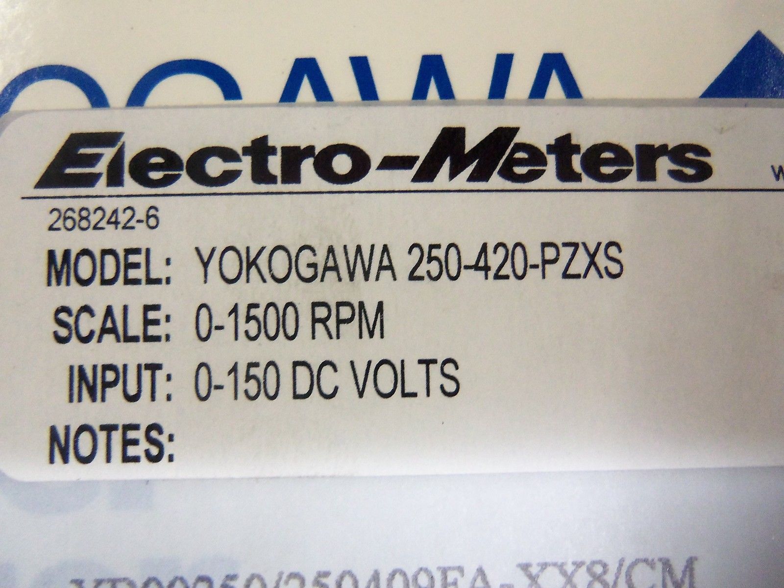 YOKOGAWA 250-420-PZXS *NEW IN BOX*
