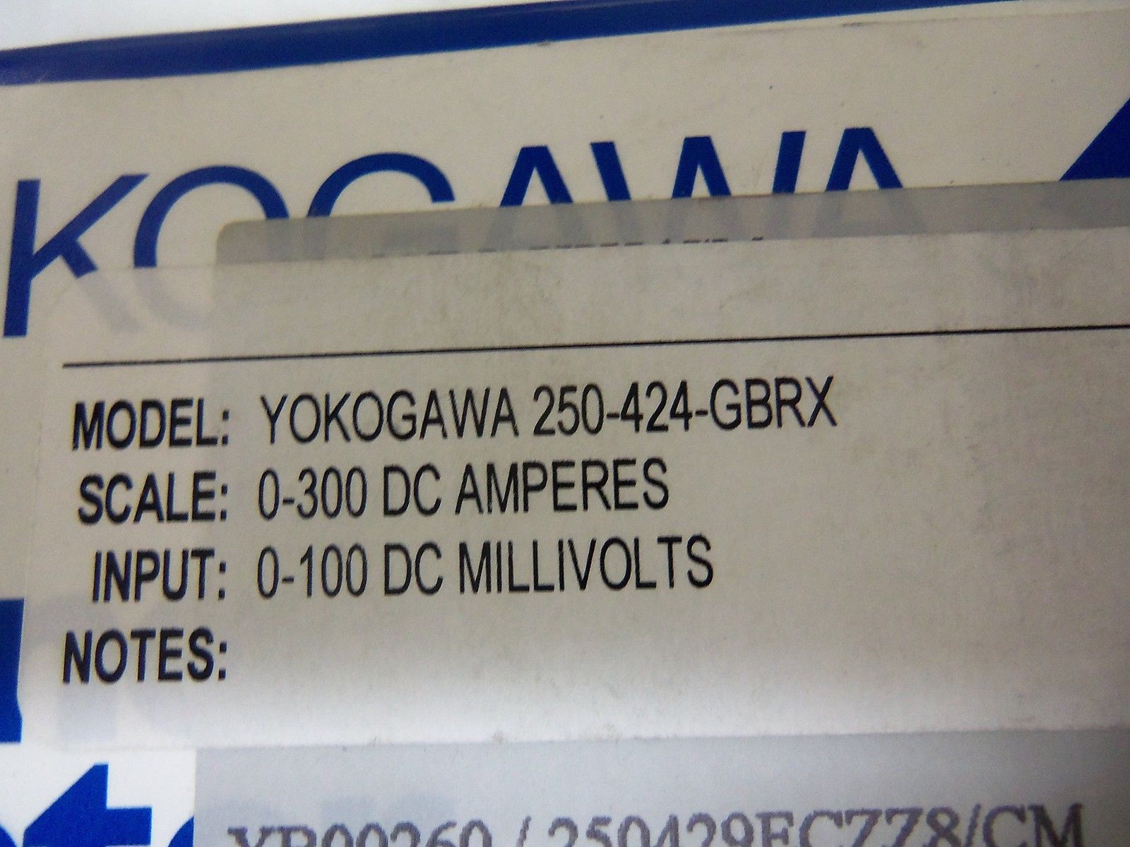 YOKOGAWA 250-424-GBRX *NEW IN BOX*