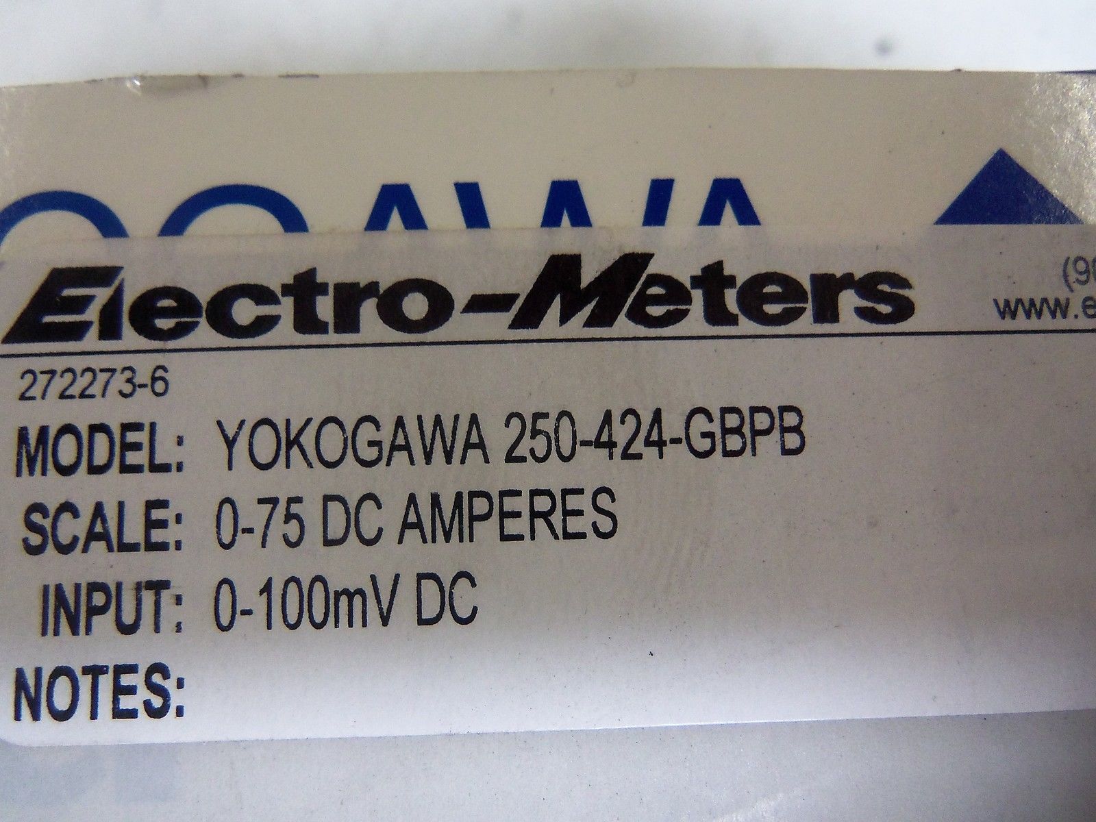 YOKOGAWA 250-424-GBPG *NEW IN BOX*