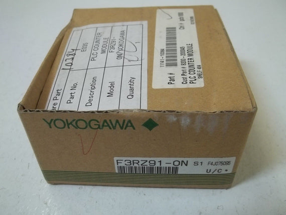 YOKOGAWA F3RZ91-0N PLC COUNTER MODULE *NEW IN BOX*