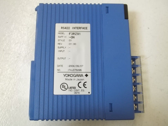 YOKOGAWA F3RZ91-0N PLC COUNTER MODULE *NEW IN BOX*