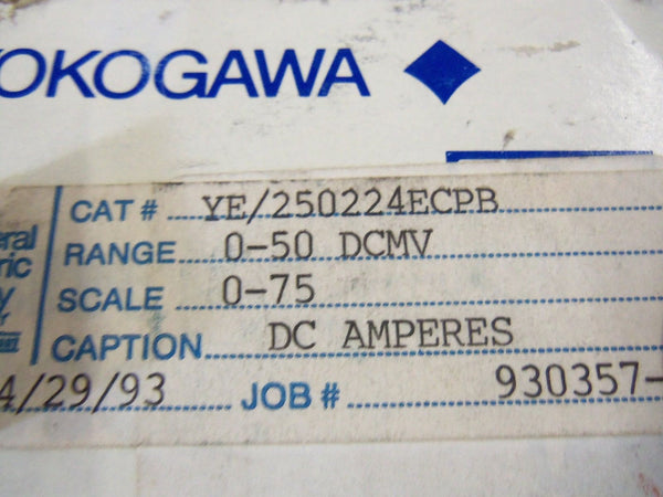 YOKOGAWA YE/250224ECPB GAUGE NSMP
