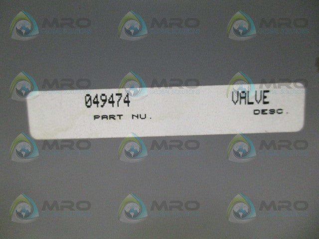 SULLAIR 049474 WATER REGULATOR VALVE *NEW NO BOX*