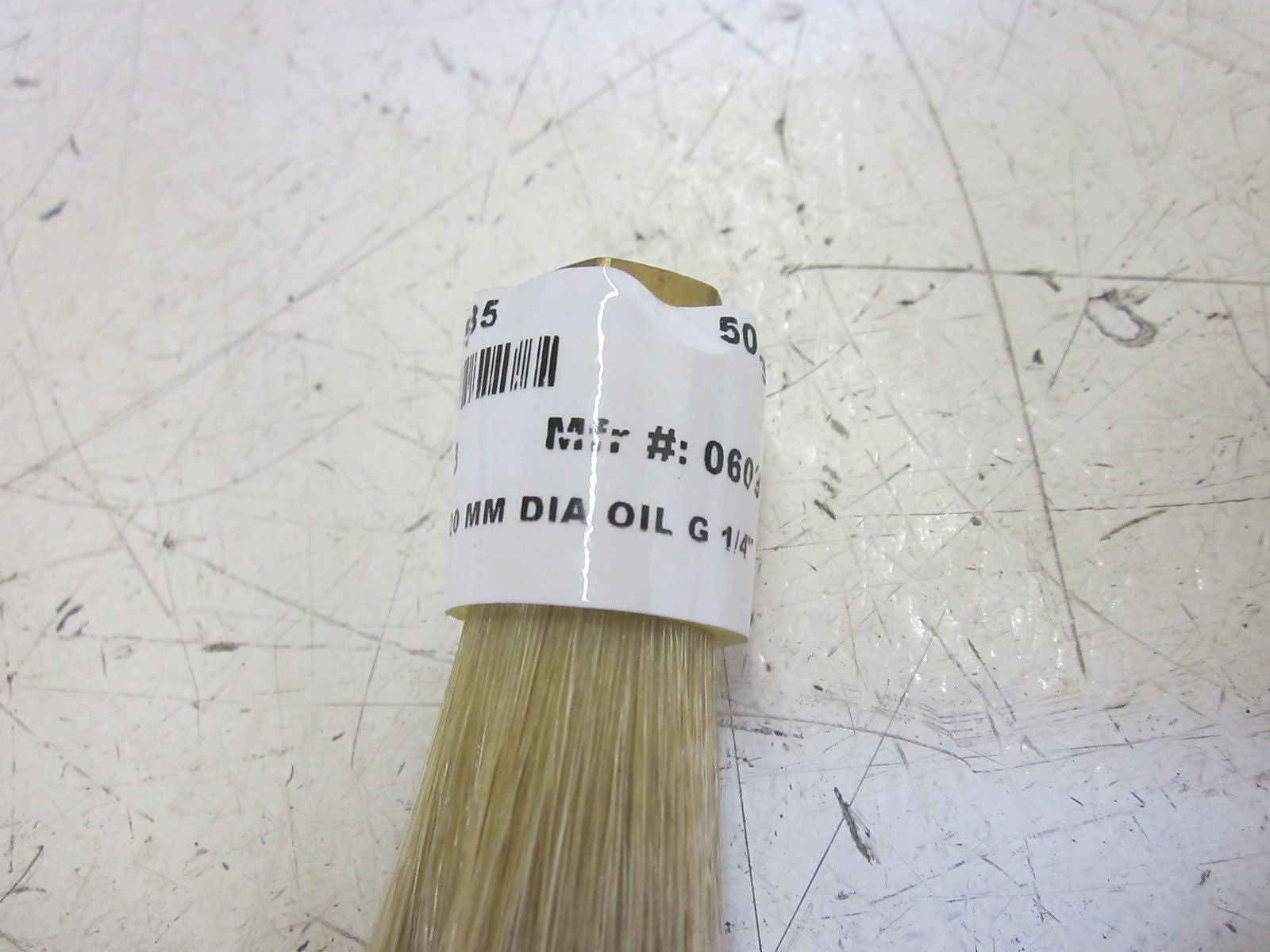 0609900007 BRUSH, 20MM DIA OIL G 1/4"  *NEW NO BOX*