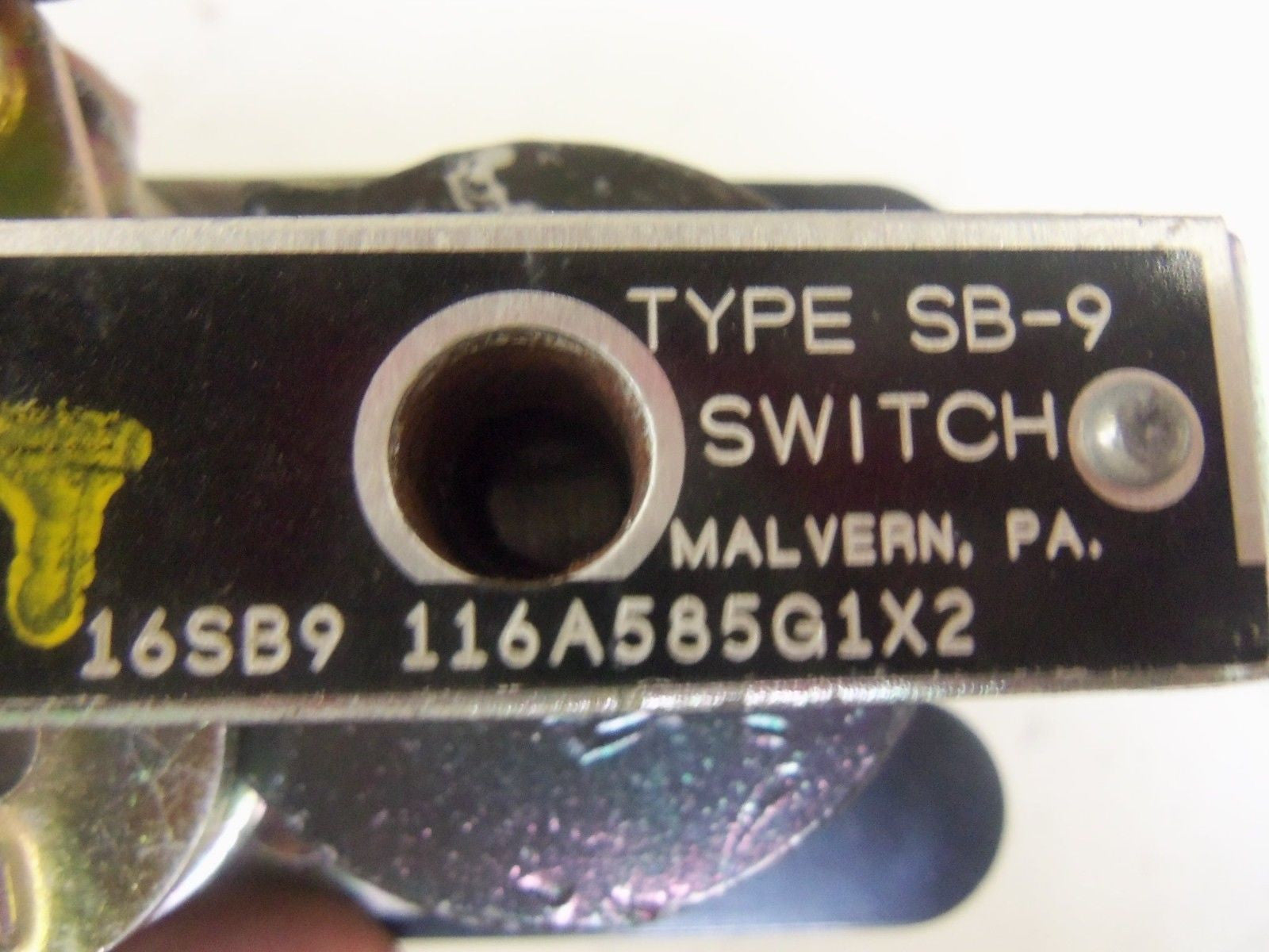 GENERAL ELECTRIC TYPE SB-9 116A585G1X2 ROTARY CONTROL SWITCH *NEW NO BOX*