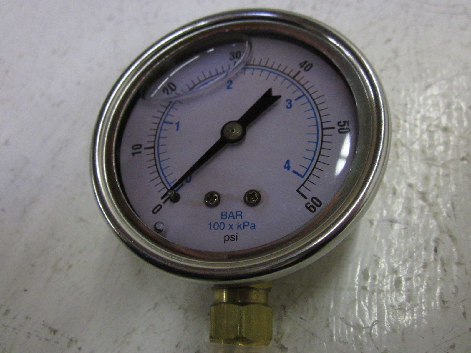 2 1/2" 1/4 NPT 60 PSI *NEW IN BOX*