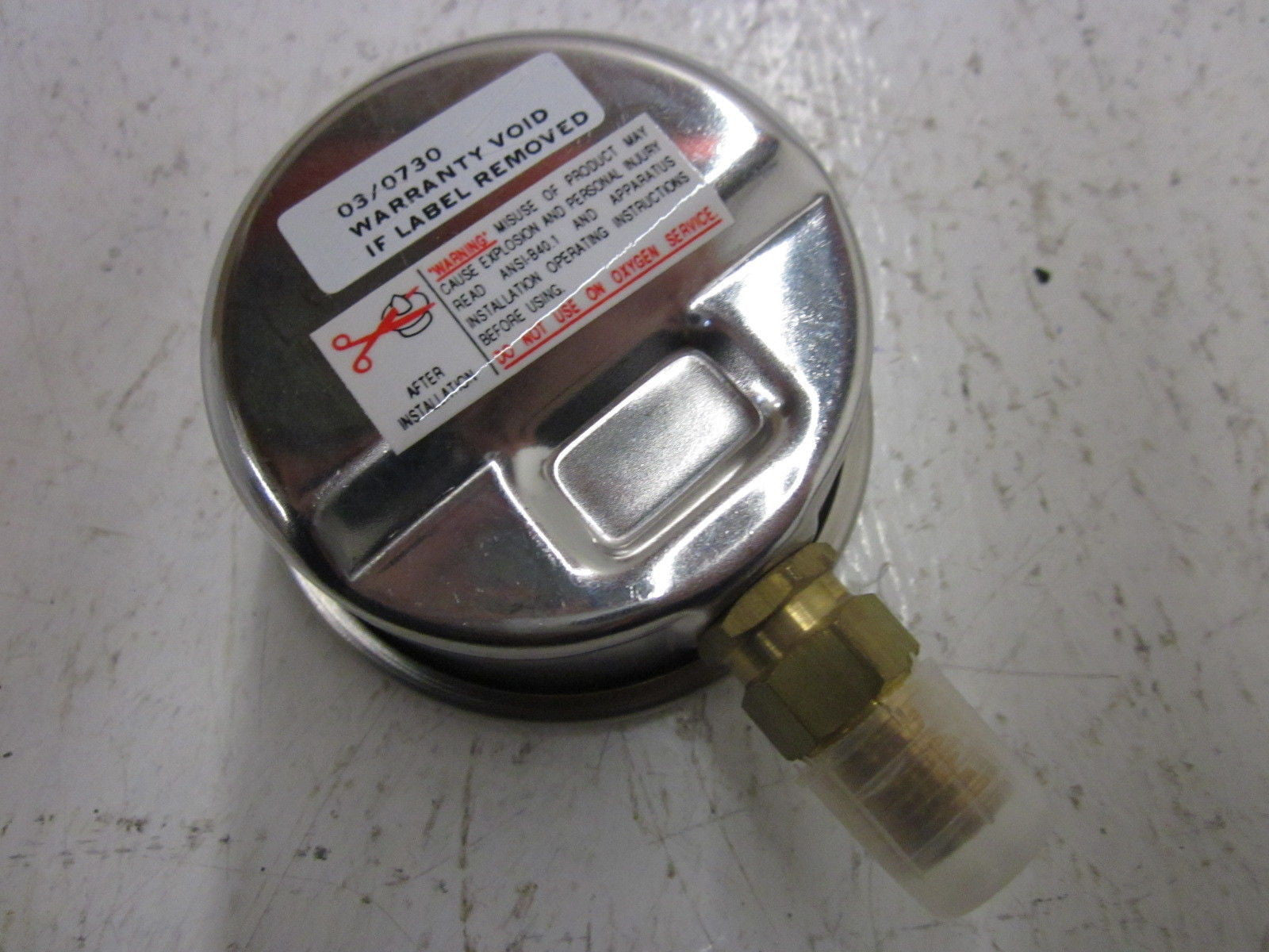 2 1/2" 1/4 NPT 60 PSI *NEW IN BOX*