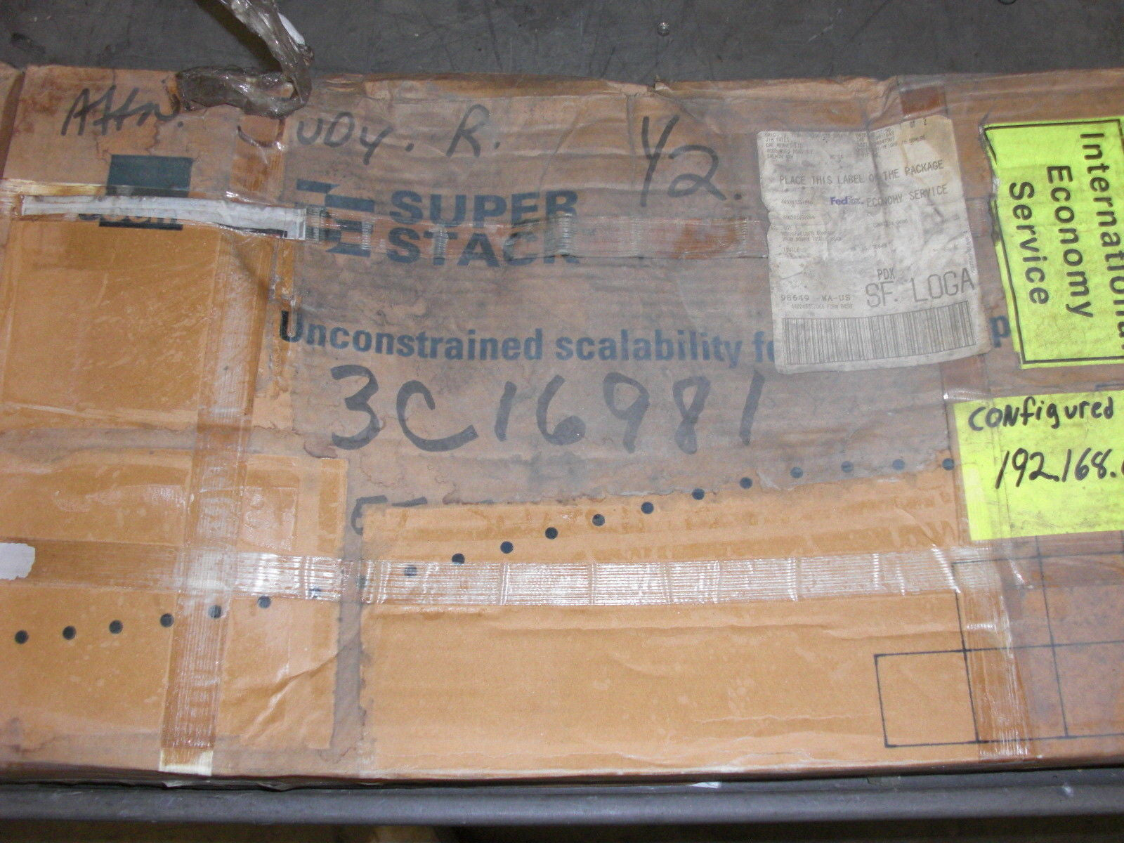 3COM SUPERSTACK 3C16981 SUPERSTACK SWITCH 3300 12 PORT *NEW IN THE BOX*