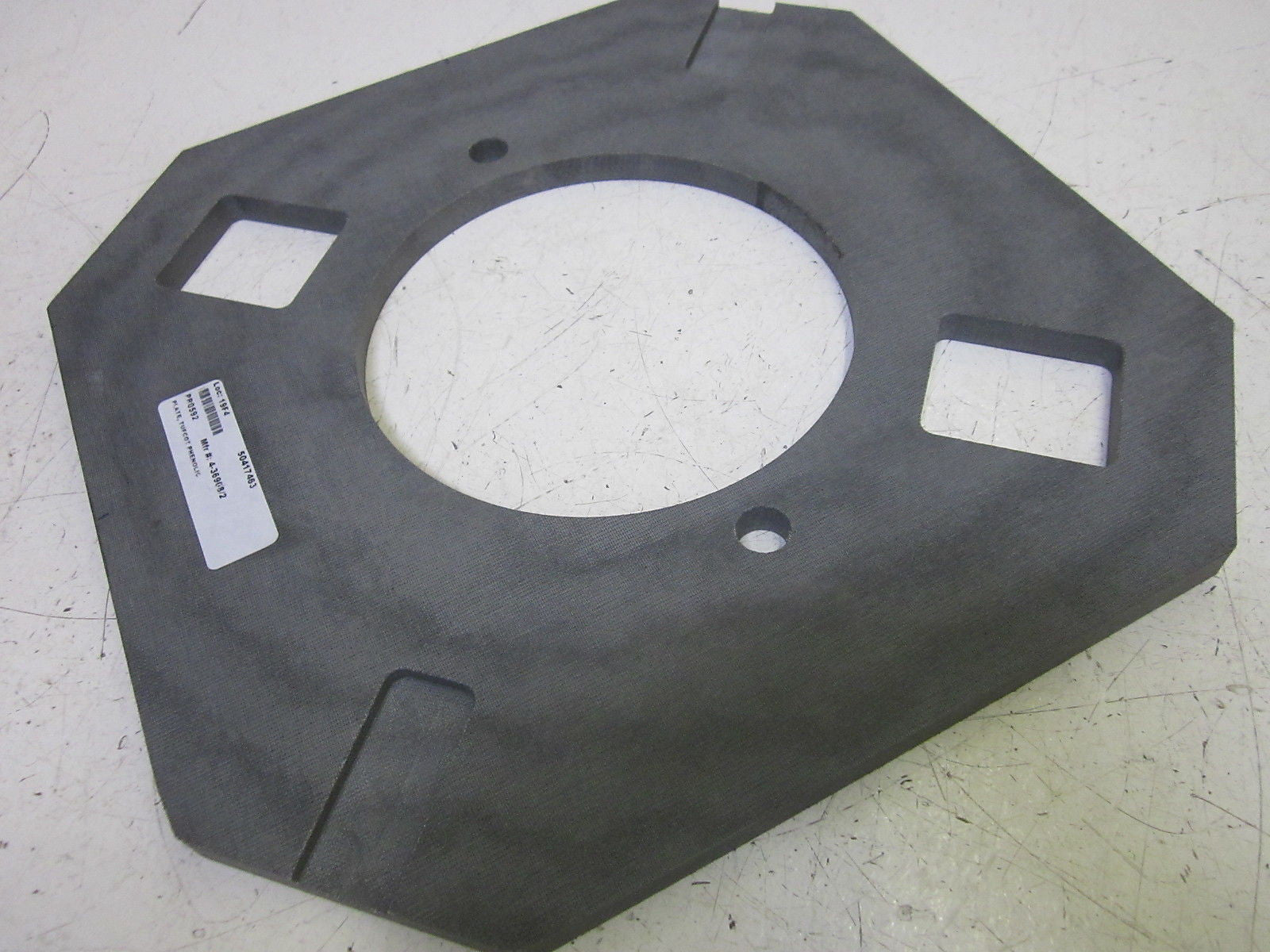 4-36908/2 PLATE, TUFCOT PHENOLIC *NEW NO BOX*
