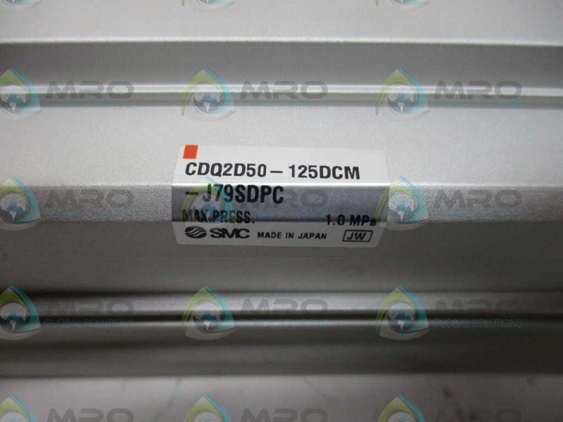 SMC CDQ2D50-125DCM-J79SDPC PNEUMATIC CYLINDER  NSMP
