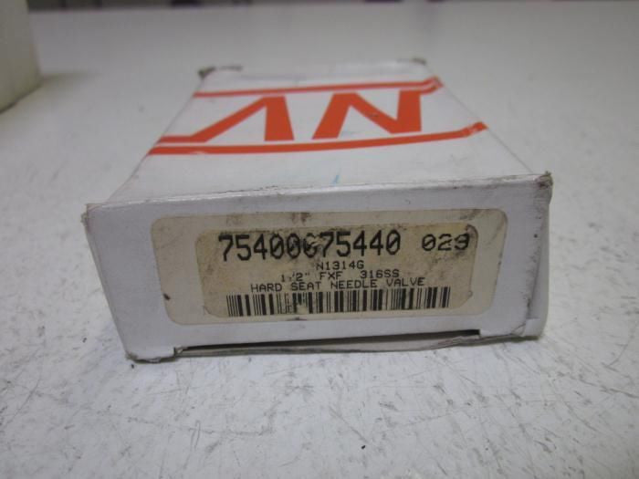 75400075440 NEEDLE VALVE *NEW IN BOX*