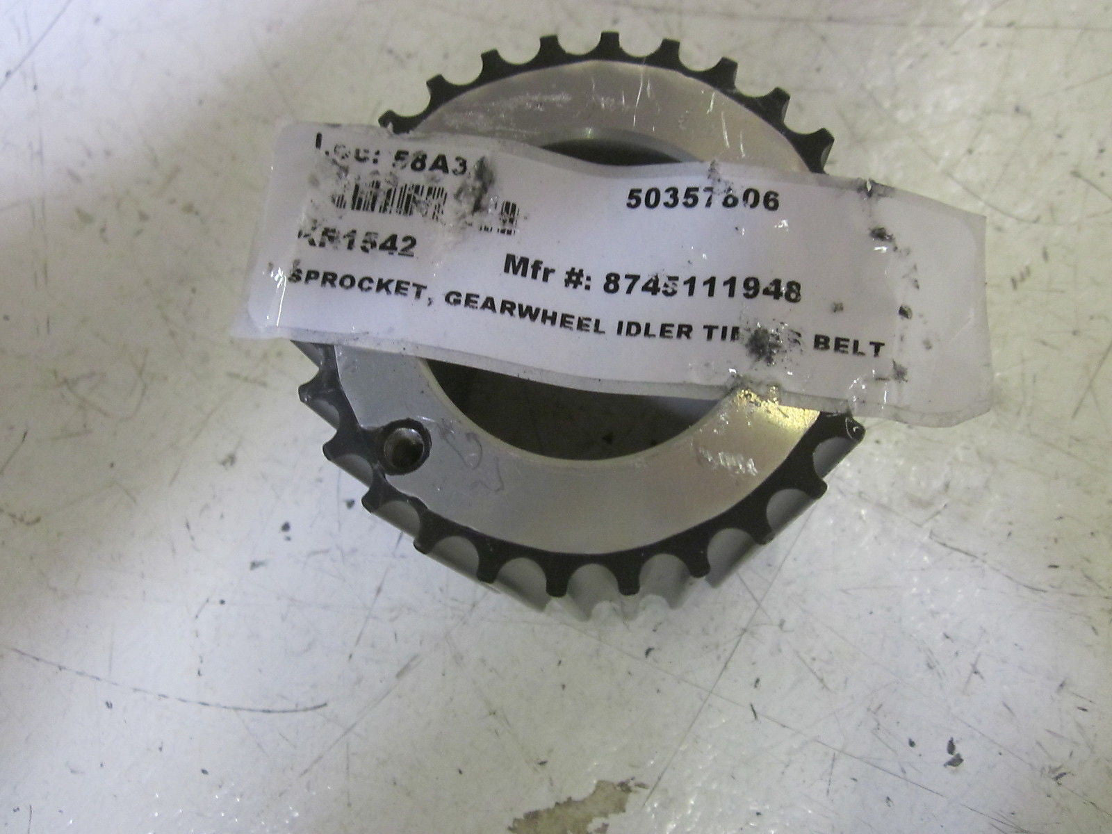 8745111948 SPROCKET, GEARWHEEL IDLER BELT *USED*