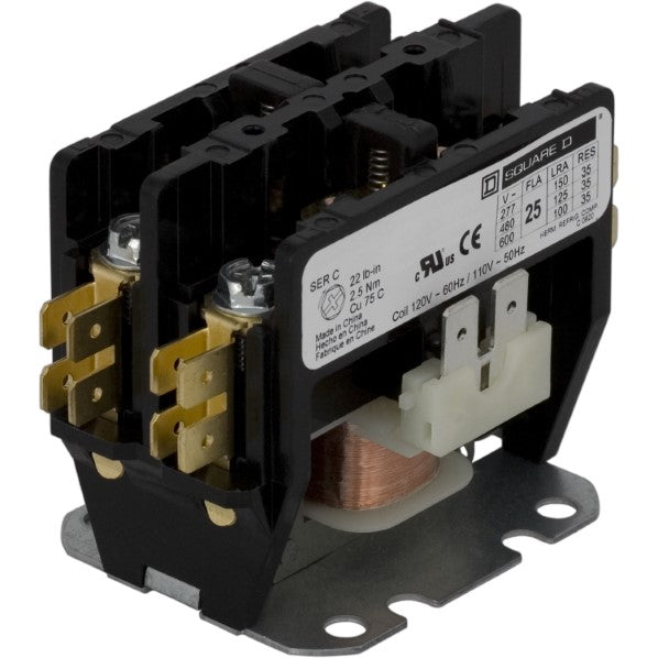 SCHNEIDER ELECTRIC 8910DP22V09 SER. C 220VAC 25A NEW IN SCHNEIDER PACKAGE NSMP