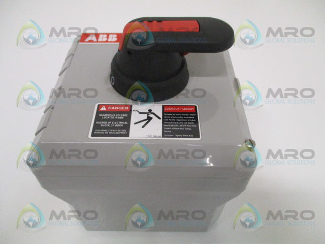 ABB NF16P-3PB6A ENCLOSED DISCONNECT SWITCH *NEW NO BOX*