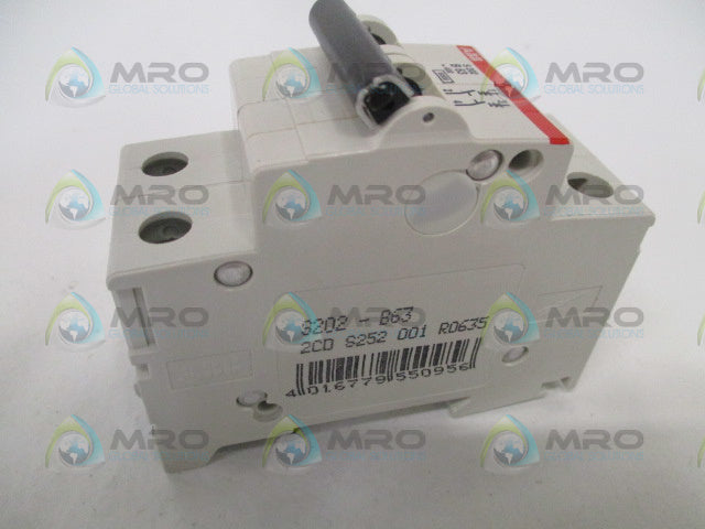 ABB S202-B63 CIRCUIT BREAKER 63A *NEW NO BOX*