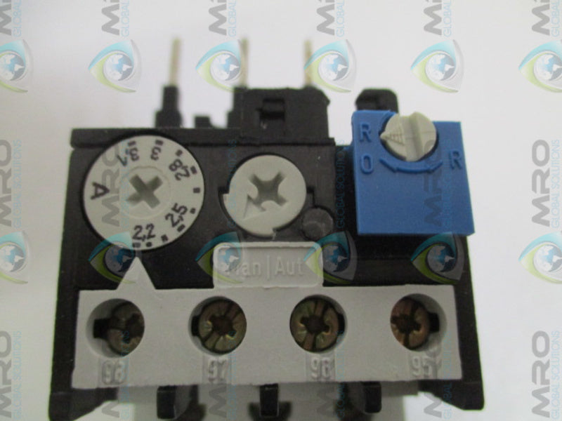 ABB T25DU3.1 GJZ2521201R0031 THERMAL OVERLOAD RELAY 2.2-3.1A *NEW IN BOX*