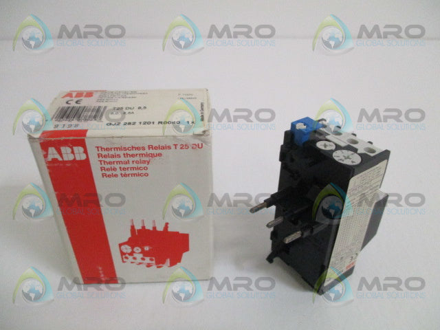 ABB T25DU8.5 GJZ2521201R0040 THERMAL OVERLOAD RELAY 6.0-8.5A *NEW IN BOX*