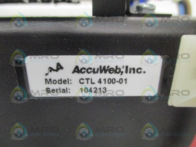 ACCUWEB MICRO 4000 NET CTL4100-01 CONTROLLER *NEW NO BOX*