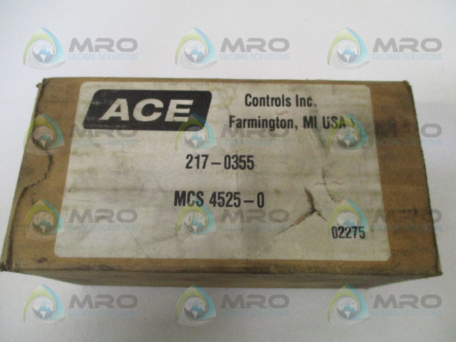 ACE CONTROLS 217-0355 MCS4525-0 SHOCK ABSORBER *NEW IN BOX*