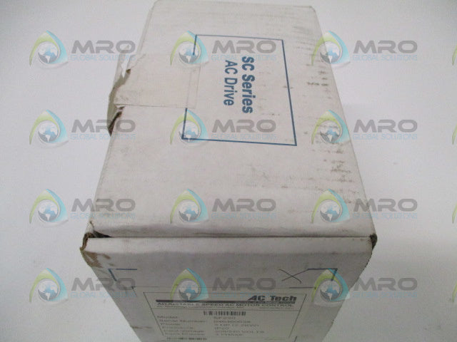 AC TECH SF230 ADJUSTABLE SPEED AC MOTOR CONTROL 208/240V *NEW IN BOX*