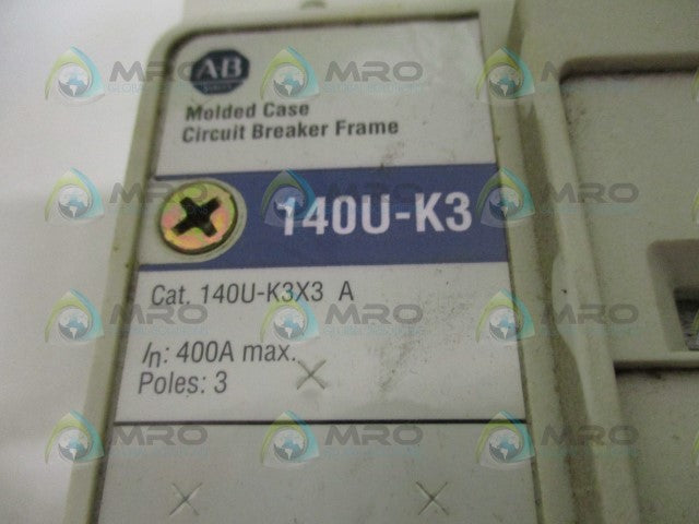 ALLEN BRADLEY 140U-K3D3-D35 SER. A CIRCUIT BREAKER 350A *NEW NO BOX*