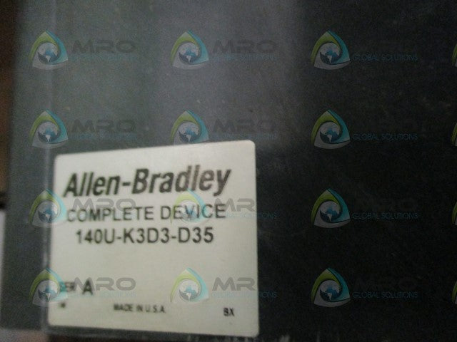ALLEN BRADLEY 140U-K3D3-D35 SER. A CIRCUIT BREAKER 350A *NEW NO BOX*