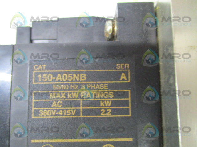 ALLEN BRADLEY SMC-2 150-A05NB SER. A MOTOR CONTROLLER *USED*